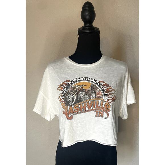 Altar'd State Crop Tee Nashville TN Size Sm - Picture 1 of 6